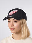 Бейсболка MITCHELL NESS арт. EU1053-DETERD_BLK Detroit Red Wings NHL (черный)